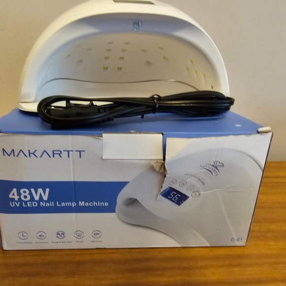 New in the Box Markartt LED UV 48W Nail Lamp Dryer Gel Polish Setter - Picture 3 of 6